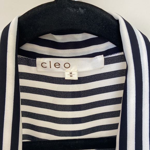 Cleo collared dress blouse with buttons down the back - Picture 2 of 4